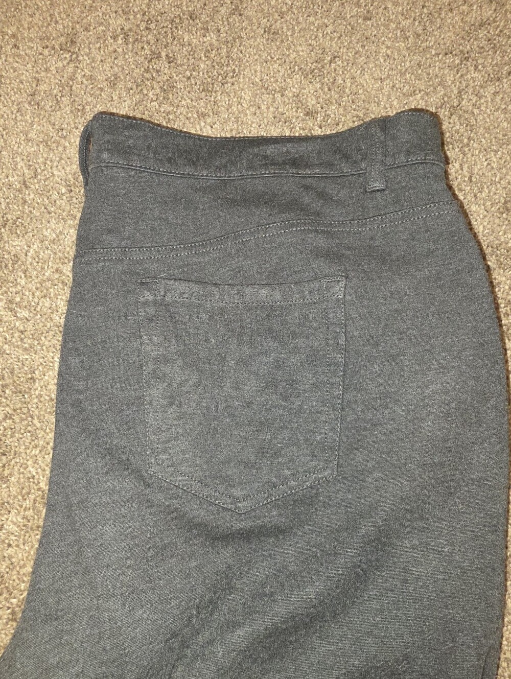 ๐ 3/$15 Gloria Vanderbilt Amanda 18W Straight Leg Stretch Gray Dress Pants - Picture 10 of 11